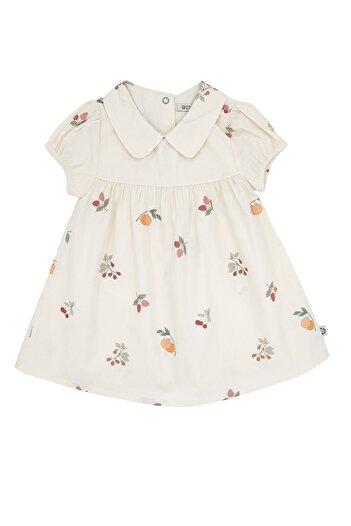 Ozmoz By Mukadder Özden Organic Summer Baby Girl Panty Dress Set