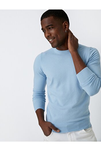 Koton Basic Knitwear Sweater Crew Neck