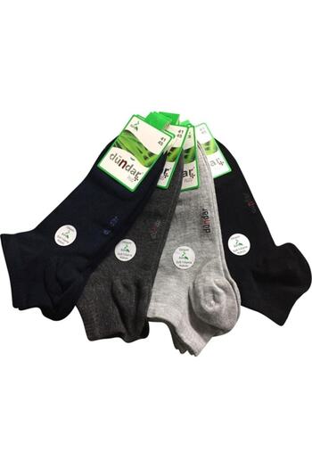 Dündar Set of 6 Bamboo Men's Seamless Booties Socks