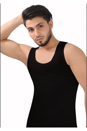 ERŞAH 001 Men's Combed Cotton 2-Piece Undershirt Erşah