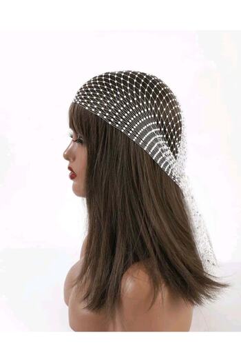 ŞAHPERA BUTİK Dubais Crystal Stone Bandana
