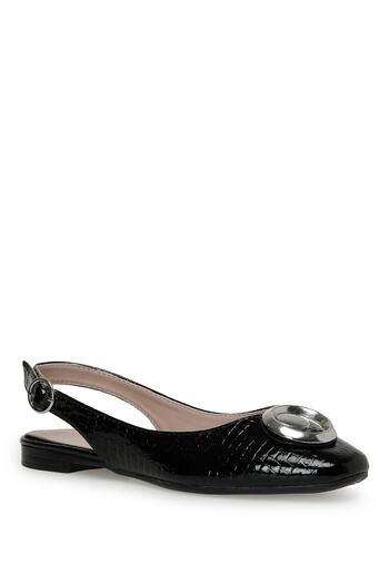 İnci Aqua.k 3fx Black Women's Ballerinas