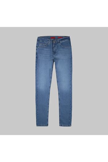 Sarar Επισκέψτε το παντελόνι με μπλε τζιν Midas Slim Fit