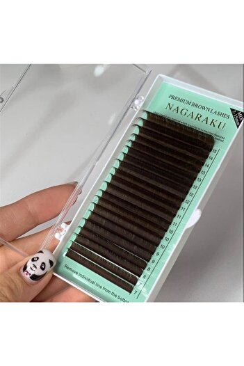 NAGARAKU Premıum Brown Kahverengı 0 7 Kalınlık D Kıvrım 7-15 Mm Boy Aralığı