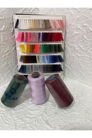 Oskar Thread Set of 3 Sewing Thread 120 No 5000m Yr