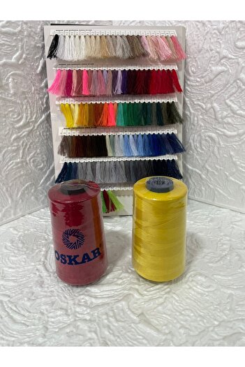 Oskar Thread Set of 2 Sewing Thread 120 No 5000m Yr