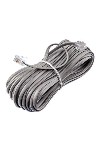 cablox Adsl-vdsl 50 Metre Rj 11 Modem Ve Telefon Hat Bağlantı Kablosu