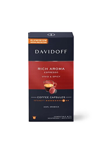 Davidoff Rich Aroma Espresso Coffee Capsule - 10 pcs 55g