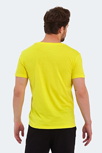 Slazenger Pánské tričko Sander Ktn Světle žluté