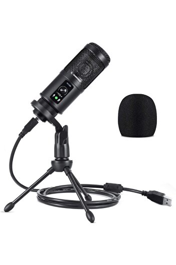 Rampage Ra-mp65 X-fuse 1.5m Usb Tripodlu Mikrofon Yayıncı Youtuber Profesyonel Mikrofon Gaming