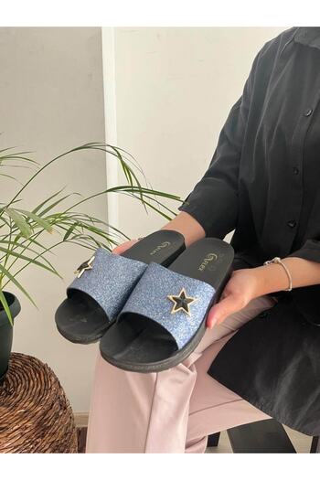 Behtah Kundura Glitter Daily Outdoor Slippers House Slippers