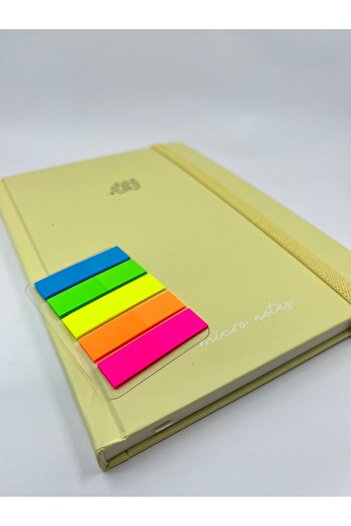 Gıpta Elastic Hard Cover Striped 120 YpIndex Gift Micro Notes