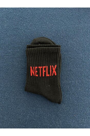 Touz Netflix Unisex Чорні шкарпетки