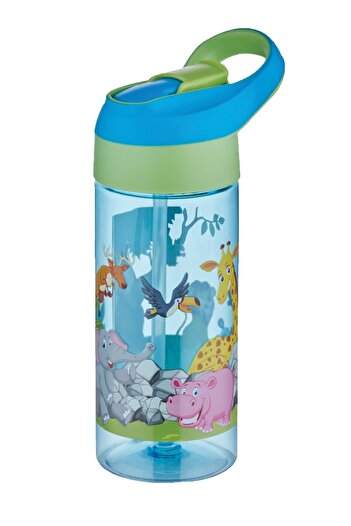 Vagonlife 500ml Tritan Thick Children's Water Bottle with Straw - 940Oseri