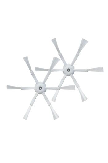 LİN GRUP Roborock S5 Max και S6 Maxv - Συμβατή πλαϊνή βούρτσα με 6 βραχίονες (2 τεμάχια)