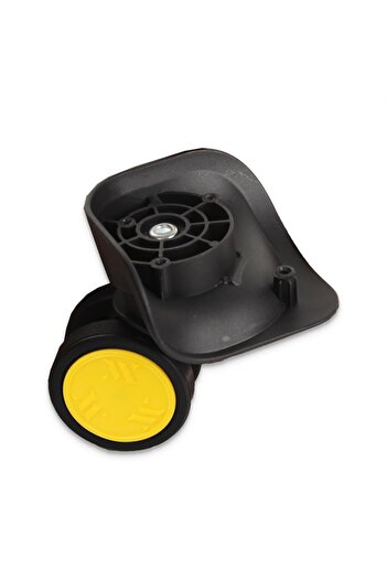 My Valice Suitcase Wheel Double Caster 01 4 Pieces Yellow