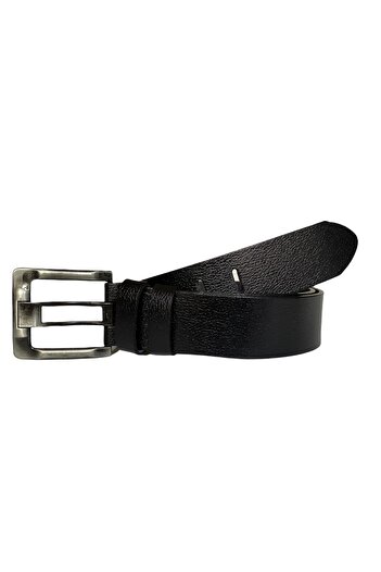 GoDeri %100 Hakiki Deri 3'lü Geniş Dilli Set Siyah, Lacivert, Kahverengi 4.5 Cm Kot, Kemeri=3lü-geniş-eski
