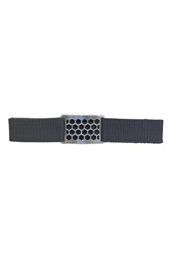 GoDeri 2023 Νέα σεζόν Unisex Nickel Matte Honeycomb Buckle Belt - Smoked, 4 cm