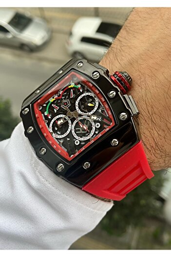 Homies Brand Silicone Cord Square Men's Watch