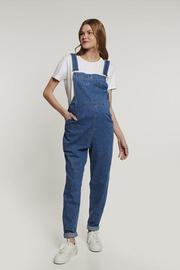 LYN MAMA Johana Maternity Denim Salopet