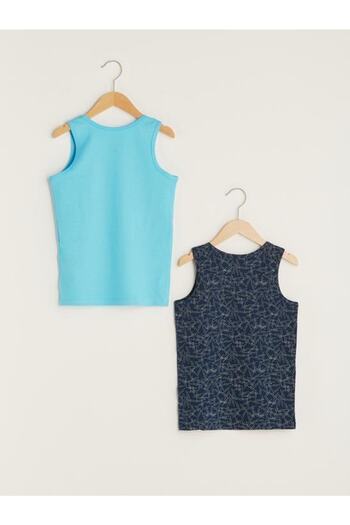 LC Waikiki Crew Neck Cotton Boys Singlet 2-Piece (S1)