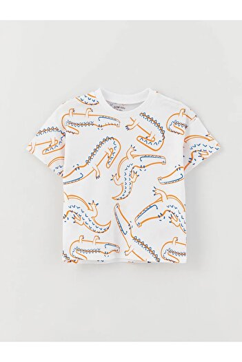 LC Waikiki Lcw Baby Crew Neck Printed Baby Boy T-Shirt