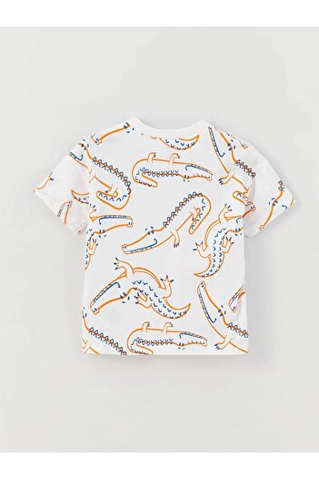LC Waikiki Lcw Baby Crew Neck Printed Baby Boy T-Shirt