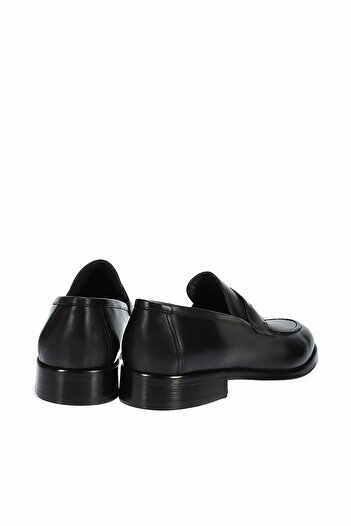 İnci Hakiki Deri Koyu Gri Erkek Loafer 120130005519