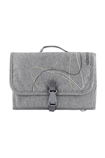 Okiedog Urban Gray Melange-Togo / Baby Care Bag with Opening Bottom