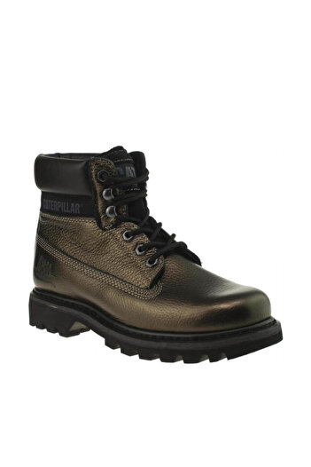 Caterpillar Genuine Leather Bronze Women's Boots