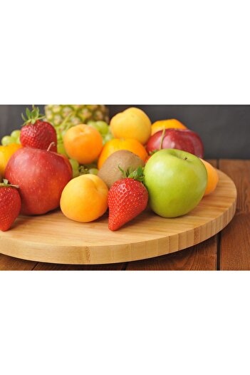 Dekorazon Bambum Fiesta - Rotating Serving Plate Btf01 BAMBUM/BTF01