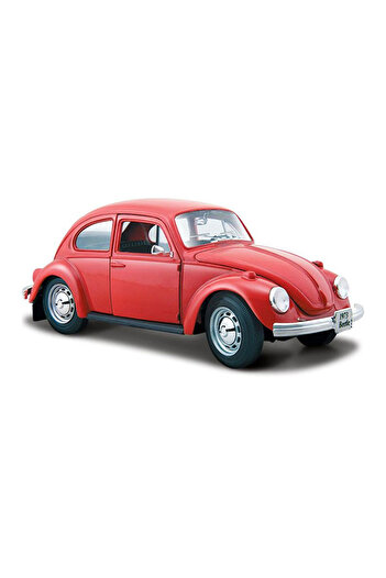Maisto Volkswagen Beetle 1:24 Model Car Se Red /