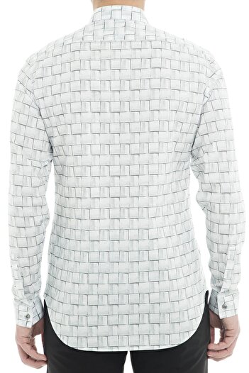 Emporio Armani Чоловіча біла сорочка 21CC1T 216F2 036