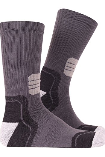 THERMOFORM Anthracite Color Running Socks