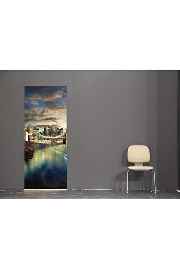 Tilki Dünyası Door Covering Sticker Dressing 018 GKAPI00018