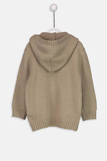 LC Waikiki Baby Boy Light Khaki Gve Cardigan