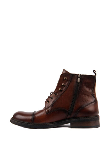 SailLakers - Hakiki Deri Taba Erkek Bot 102-2742-61360