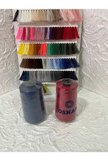Oskar Thread Set of 2 Sewing Thread 120 No 5000m Yr