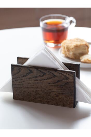 Esci Design Wooden Napkin Holder - Wooden Napkin Box - Napkin Organizer