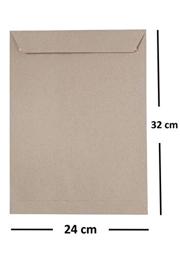 Diplomat 200 Pieces Silicone 90 Gr 24x32 Cm Bag Envelope Kraft