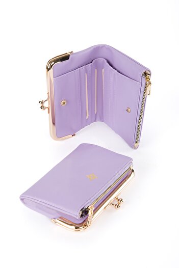BAGzy Luw Women's Wallet with Clip and Coin Compartment