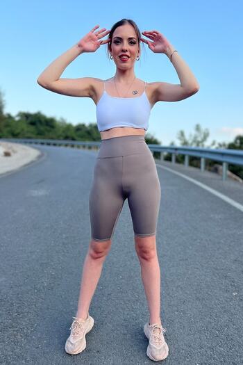 CİDDE Recovery Mink Biker Tights