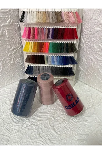 Oskar Thread Set of 3 Sewing Thread 120 No 5000m Yr
