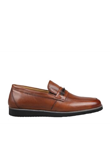 Fosco 2921 Genuine Leather Tan Men's Casual Shoes