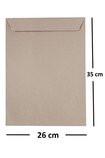 Diplomat 100 Pieces Silicone 90 Gr 26x35 Cm Bag Envelope Kraft