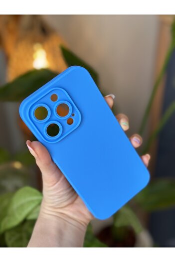 Go Aksesuar Iphone 14 Promax Uyumlu Içi Kadife Lansman Kılıf