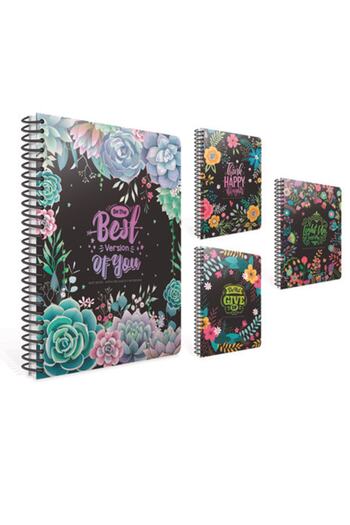 Gıpta Best Notes A4 80 Sheets Lined Spiral Cardboard Cover Notebook (1 Piece)