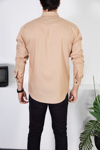 ENZİM JEANS Erkek Slim Fit Kot Gömlek