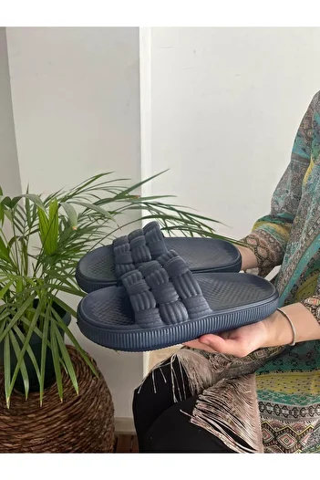 Behtah Kundura Papuci de baie pentru bărbați, unisex, de lux, ușoare și cu talpă înaltă, anti-alunecare, zilnic, pentru plajă, la mare, la piscină, cu potrivire largă