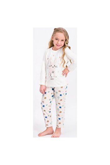 ROLY POLY Kız Çocuk Lila Uzun Kol Pijama Takımı 1931